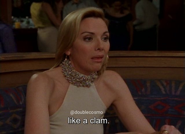 DoubleCosmo's tweet photo. What is the worst kiss you've ever had? 👇🏻

#SexAndTheCity

E05S03: No Ifs, Ands or Butts

Follow: @doublecosmo 

#SATC #satcquote #satcquotes https://t.co/MLjkfQr8kf