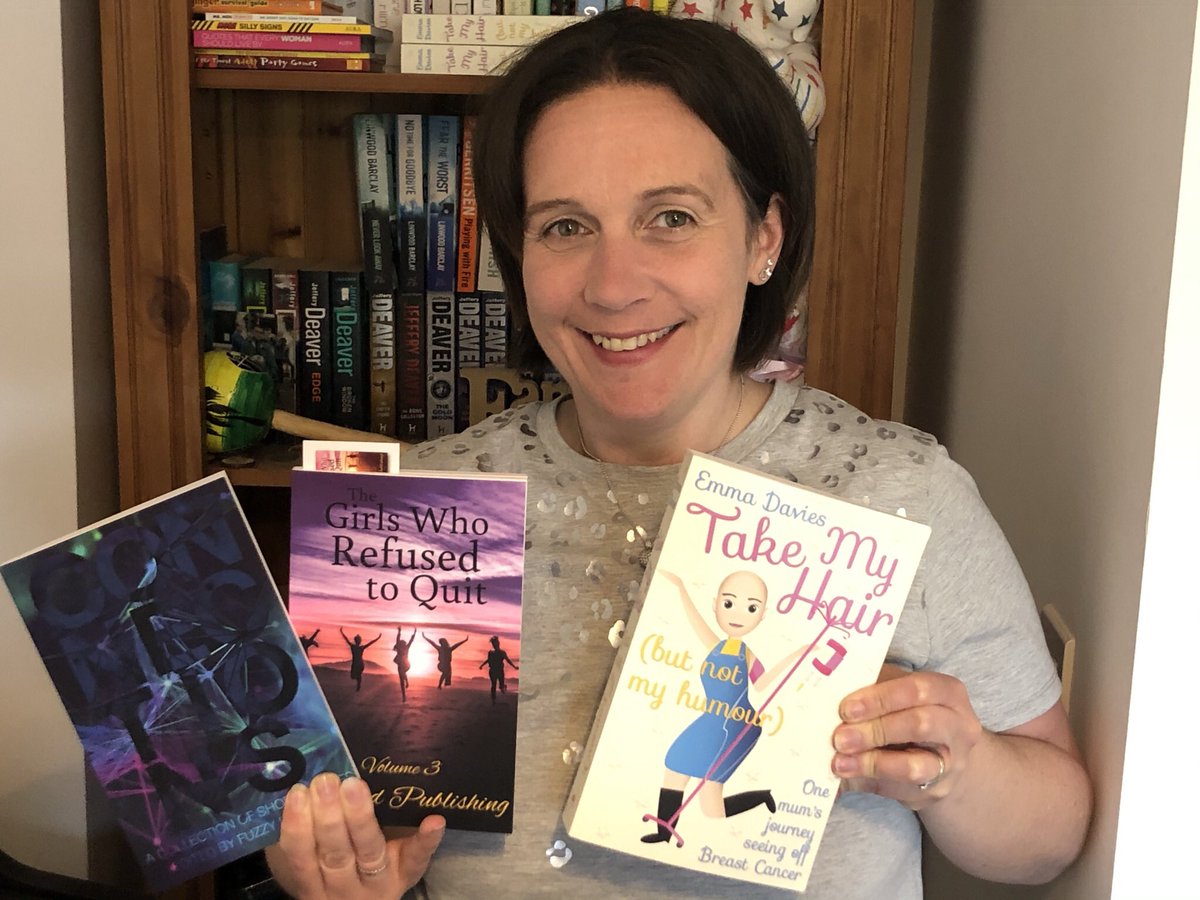 When you set out to write a book about your #breastcancer treatment and end up with 3 <a href="/amazon/">Amazon</a> bestsellers in 6 months 🤭 Might have become a little addicted to writing! #WritingCommunity