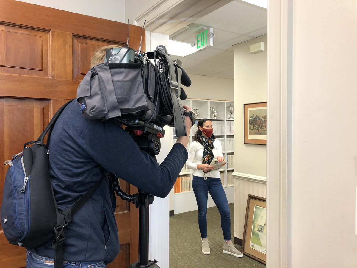 Special thanks to <a href="/wjz/">WJZ | CBS Baltimore</a>’s <a href="/RachelMenitoff/">Rachel Menitoff</a> for coming out to learn all about the MHBA, MHF and the Maryland Horse Library &amp; Education Center project from MHBA Executive Director Cricket Goodall and MHF Board Member <a href="/BmoreJocelyn/">Jocelyn Brooks</a>! The story will air this evening between 5-7pm 📺