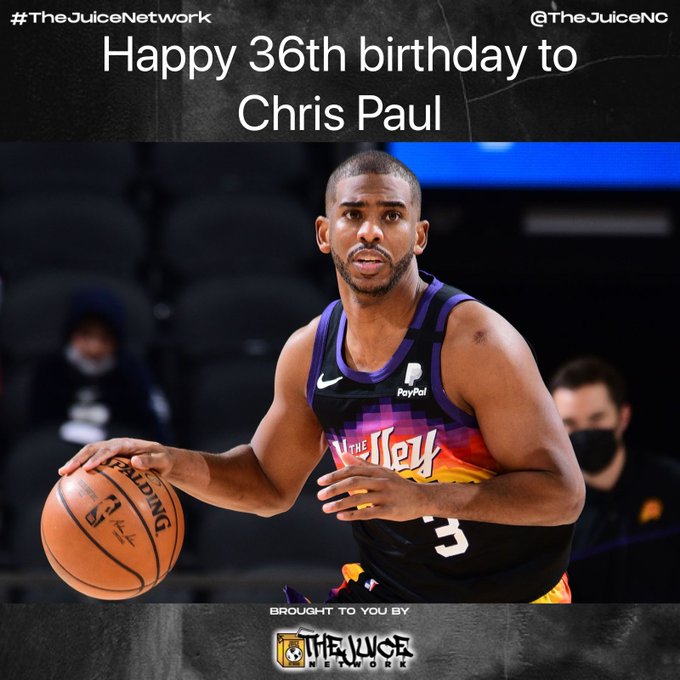 Happy 36th birthday to Chris Paul!     
