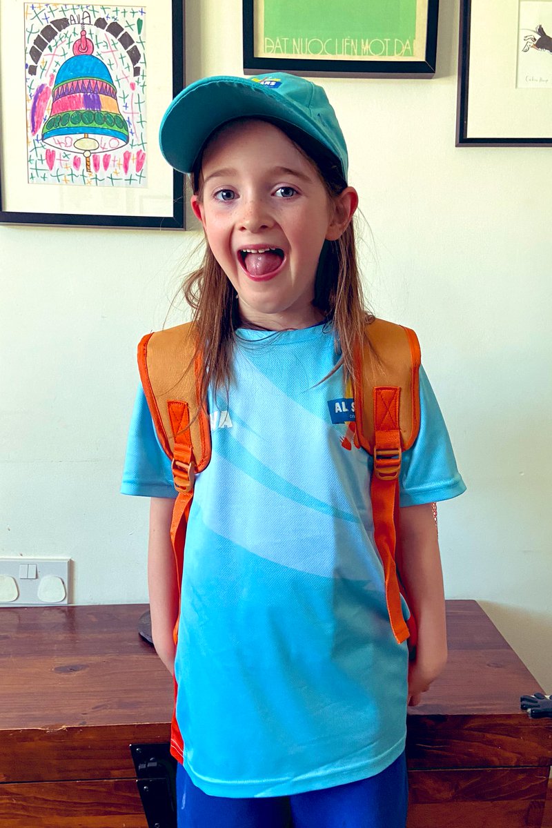 ChrisColeman343's tweet photo. Ava’s level of excitement for her @allstarscricket kit turning up = 💯 @SurreyCricketFd @Wanderers1947 @ECB_cricket https://t.co/foGSgrqd70