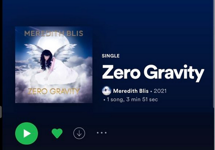 MeredithBlis's tweet photo. ✨  This is Zero Gravity ✨  
Welcome to a Happy Place  :))
Let go of the chaos -  Exhale - Take a moment for You
The new single is LIVE on ALL Digital Platforms
Click https://t.co/enV6In1ZM2
LYRIC Video Coming Soon 💫
#nashvillenewmusic  #indiepop #musicinspires  #positivemusic https://t.co/xp0MsWH9hv