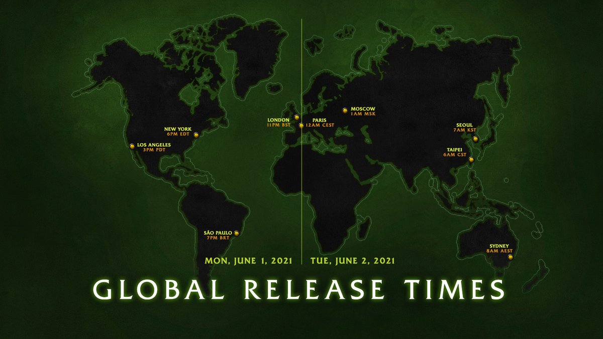 Wowhead Blizzard Has Officially Announced That Burning Crusade Classic Will Release On June 1 21 With The Pre Patch Coming On May 18th Warcraft T Co 1s4xokqufx T Co Qoxg9v0qil