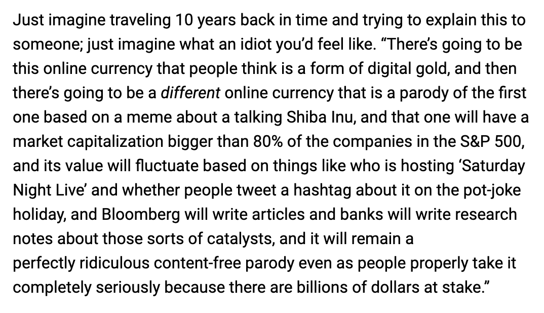 AdamSinger's tweet photo. This by @matt_levine is the best paragraph of the day, maybe the week. https://t.co/Uf1hQc4VsN