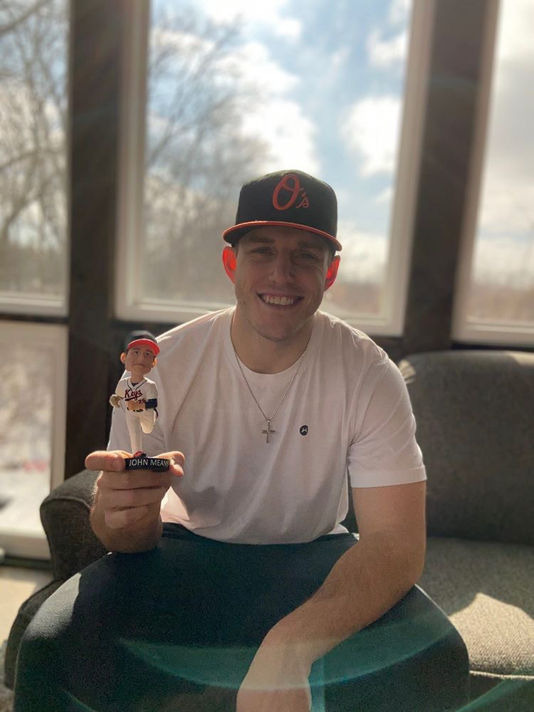 FrederickKeys's tweet photo. In honor of @JMeans25 no-hitter, we're celebrating with a giveaway for our fans! To qualify be sure to retweet this tweet! The winner will be announced tomorrow at 12 PM on our TikTok, go follow @ FrederickKeysBaseball https://t.co/I5zimVe3jQ