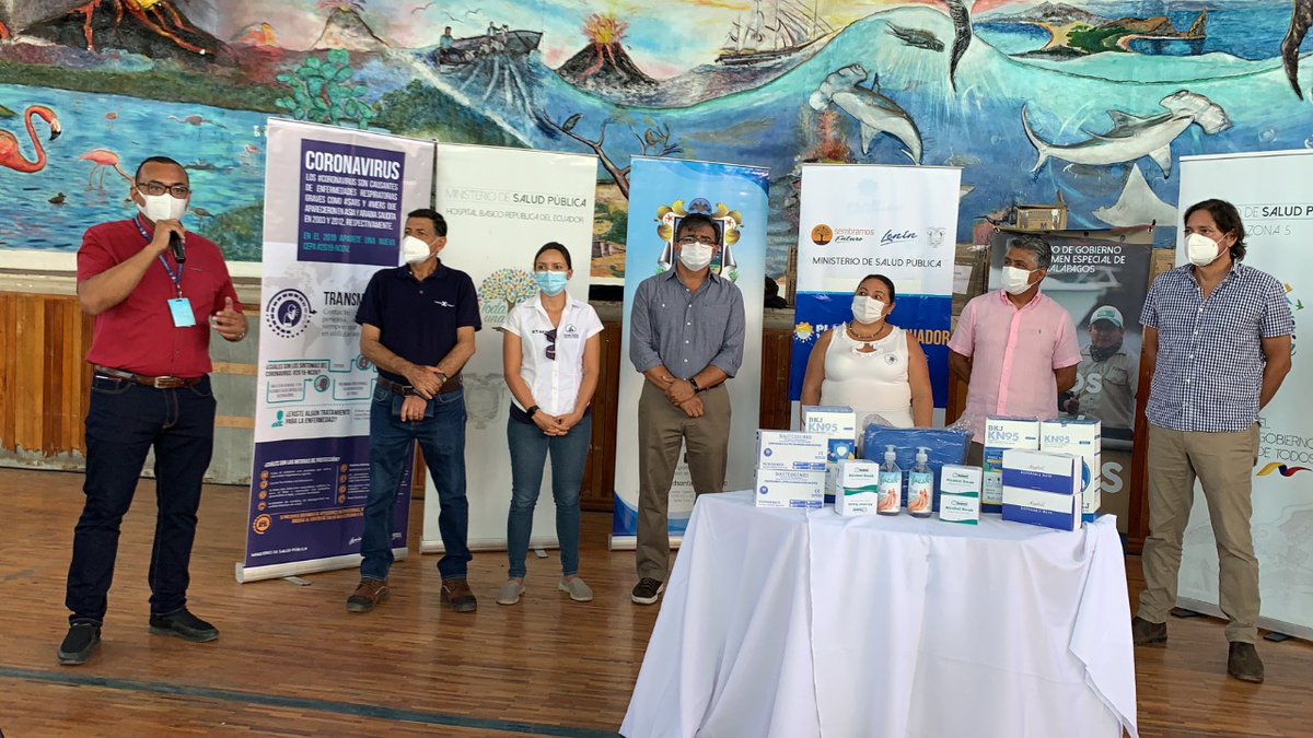 <a href="/CelebrityCruise/">Celebrity Cruises</a>, <a href="/ecoventura/">Ecoventura_Galapagos</a> , <a href="/kleintours/">kleintours</a> <a href="/LindbladExp/">Lindblad Expeditions</a>  <a href="/MetroTouring/">Metropolitan Touring</a> <a href="/PikaiaLodge/">Pikaia Lodge</a> Quasar <a href="/rolfwittmer/">Rolf Wittmer</a>  <a href="/Silversea/">Silversea</a>  realizaron la donación de insumos médicos para la ejecución de las jornadas de vacunación en las Islas #Galápagos.