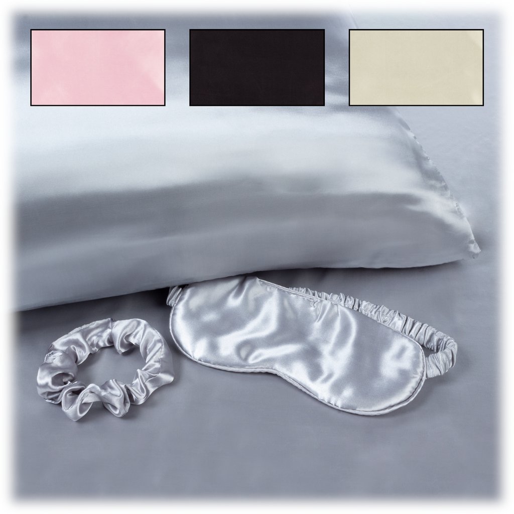 Today's @morningsave deal is the Revive 3-Piece Satin Sleep Set! 🛏 With a satin pillowcase, eye mask &amp; scrunchie, this set minimizes frizzy hair and is ideal for sleeping, napping &amp; more! Get yours today  👉🏽 buff.ly/3tj3NtY