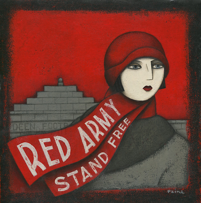 A few more old-style and new-style Aberdeen pieces ... these featuring the ladies of Pittodrie  #StandFree  https://paineproffittart.bigcartel.com/category/football-soccer