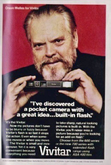 JuanFerrerVila's tweet image. Orson Welles.

Publicity.