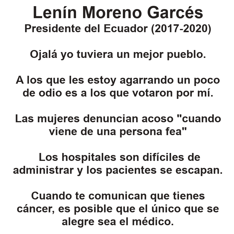 El Sin Sentido Común de la Política Ecuatoriana on Twitter: 