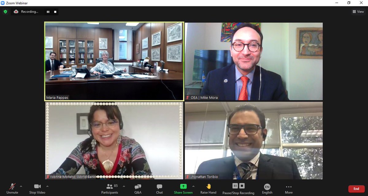 Our gratitude to Treasurer Maria Pappas from the County of Cook (Chicago), Illinois, for her thorough presentation on Efficient and Transparent #TaxProperty #CookCounty to #OAS Latin American and Caribbean authorities. Access here the presentation 👉👉 portal.oas.org/LinkClick.aspx…