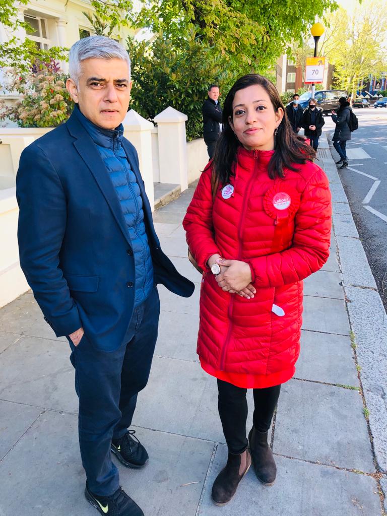 Over the past week it's been amazing listening to Londoners across our city on the campaign trail. My visits to 32 boroughs and the City of London end here in Kensington and Chelsea.Now back to Wandsworth!  #VoteLabour  #TeamKhan