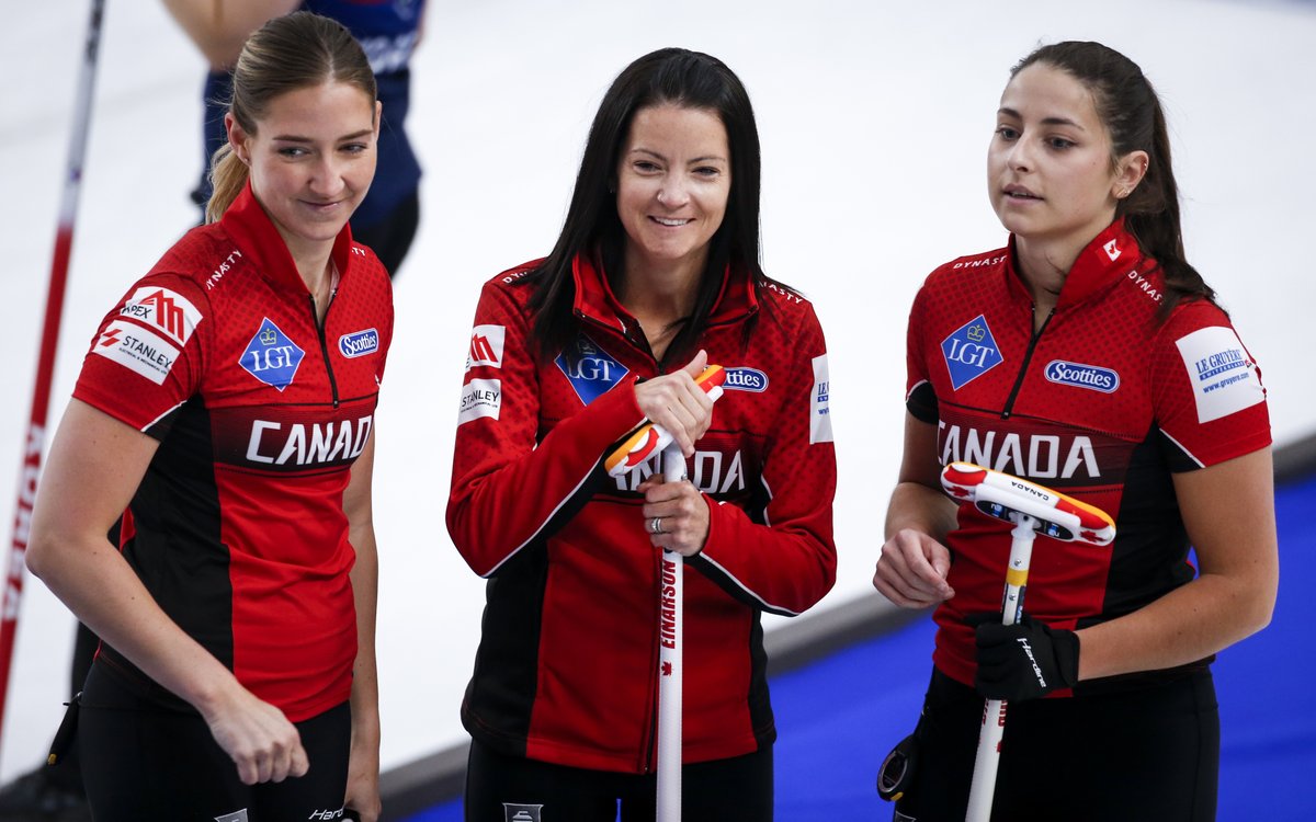 FIVE straight wins for #TeamCanada at the World Women's Curling Champi...