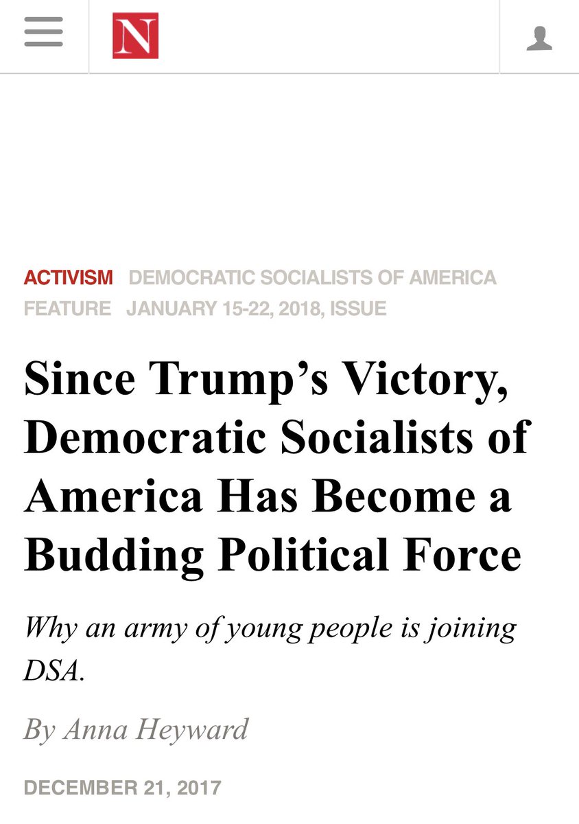 The idea that these mother f*ckers were publicly destroying anyone who dares question their party line, all while pretending this was personal not political, was also a party line. Make it personal. But social media has been central plank in DSA recruitment & retention for years.