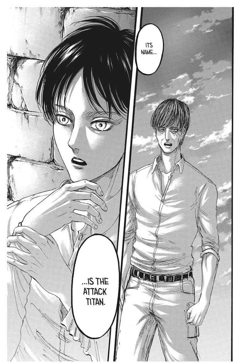 Eren will have made a plan in which he chose to understand Ymir. AT, compared to FT, has never been a submissive, on contrary. He has always moved forward in search of freedom, that's why, the one who started this story was able to help Ymir & allow her to make her own choice