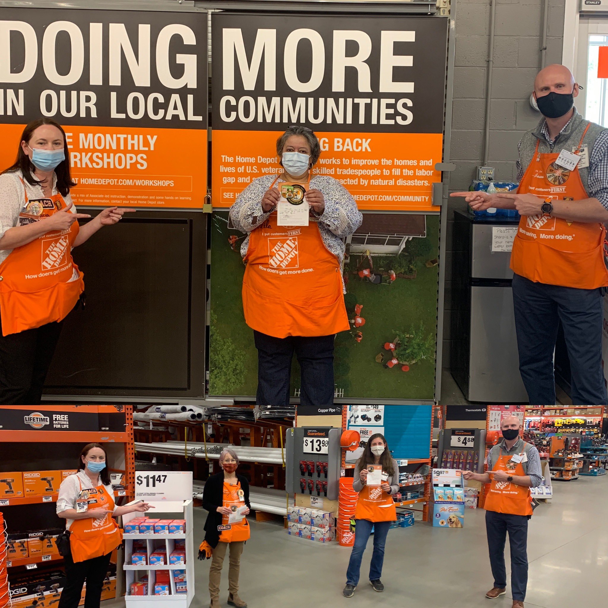 Home depot leila deals