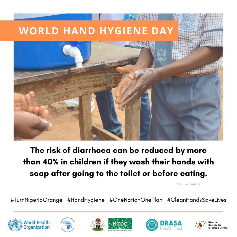 drasatrust's tweet photo. Did you know this? It’s much easier to learn a habit when you’re young.

So teach them while they’re young! 

Hand hygiene saves lives 👐🏾

#SecondsSaveLives
#TurnNigeriaOrange
#OneNationOnePlan
#CleanHandsSaveLives https://t.co/iOvJWw68wk