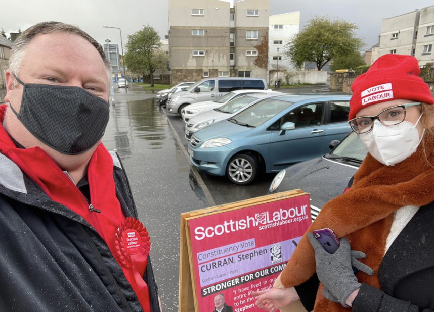 katesang's tweet photo. Working with @Stevie4MSP has been a real privilege. Thank you for the opportunity @ScottishLabour @LabMidNandM @MussLabour #BothVotesLabour https://t.co/NhITKKsSlM