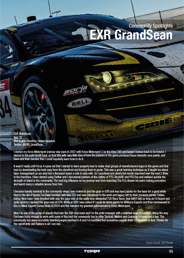 And rounding out our community spotlights it's the one and only @EXR_GrandSean!

Check back in an hour to catch the release of the full Homestead Race Programme!