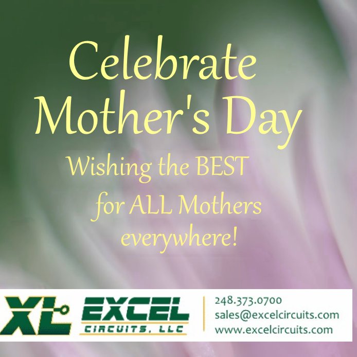 Here's to all the wonderful Moms everywhere, as we prepare to celebrate a day in your honor Sunday, May 9th.
Where would we all be without you?
