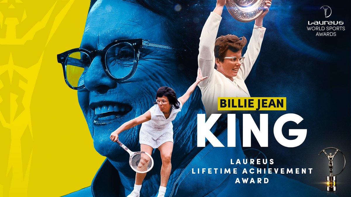 Biz bu sporu boşuna sevmiyoruz 💛

Yılın Spor Kadını: Naomi Osaka

Yılın Spor Adamı: Rafael Nadal

Yaşam Boyu Başarı Ödülü: Billie Jean King

#Laureus21