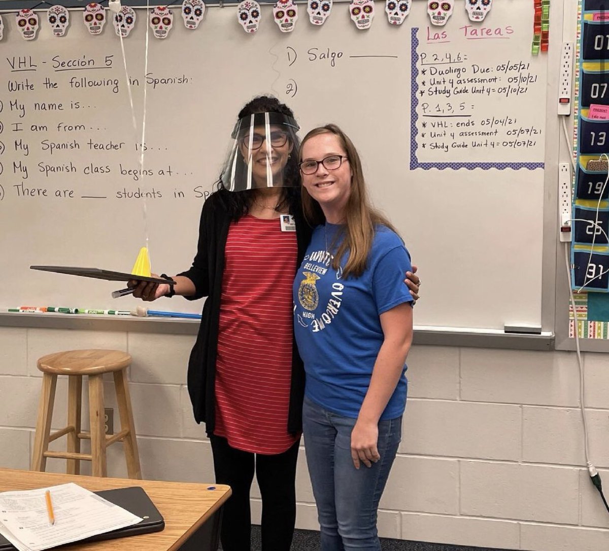 For Teacher Appreciation, we surprised our BHS FFA Sponsored Teachers of the Year Mr. Leitl &amp; Mrs. Sullivan. These teachers were nominated by FFA members through an essay contest. Thank you for all that you do to ensure that our students can succeed. <a href="/BHSHappenings/">Principal Guest</a> <a href="/FallonDriver/">𝔽𝕒𝕝𝕝𝕠𝕟 𝔻𝕣𝕚𝕧𝕖𝕣</a>