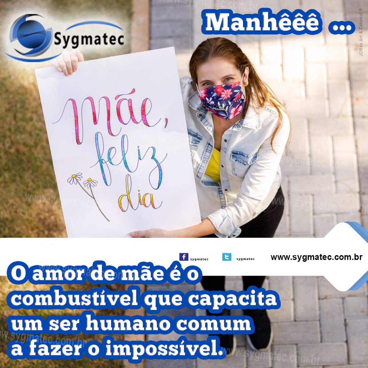 Sygmatec's tweet image. Mãe, são três letras apenas! O céu também tem três letras e nelas cabem o infinito. Feliz Dia das Mães! 🥰

sygmatec.com.br
(11) 2283 6122
#sygmatec @sygmatec #sygmapdv @sygmapdv #sygmabackoffice @sygmabackoffice  #sygmaatendefacil @sygmaatendefacil #sygmabusinesscare
