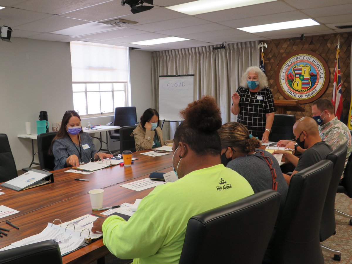 HNL_HOU's tweet photo. Planning is underway for the CORE project team. Crisis Outreach Response &amp; Engagement to the houseless community is our number one priority. See photos from last week’s meeting. https://t.co/Hy9kaQsLsz