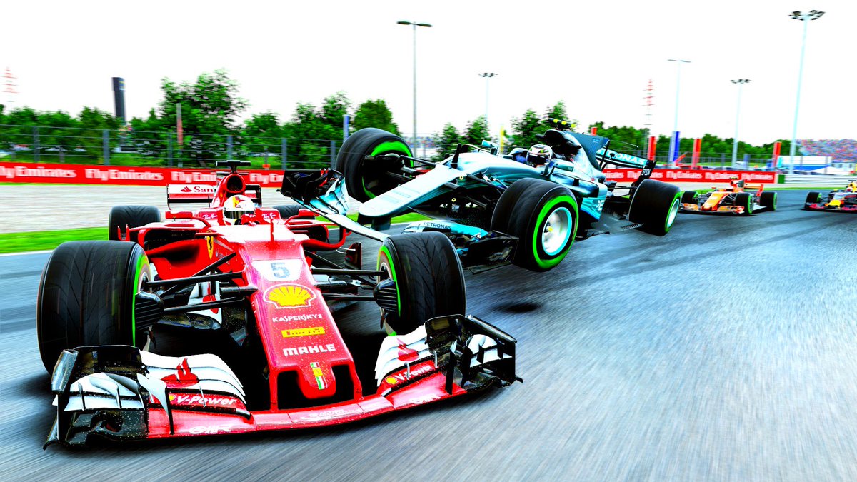 Flying Finn 📸 #f12017game #ps4share #codemasters #scuderiaferrari #MercedesAMG #VGPUnite #VirtualPhotography #vettel #bottas #japangp #suzuka