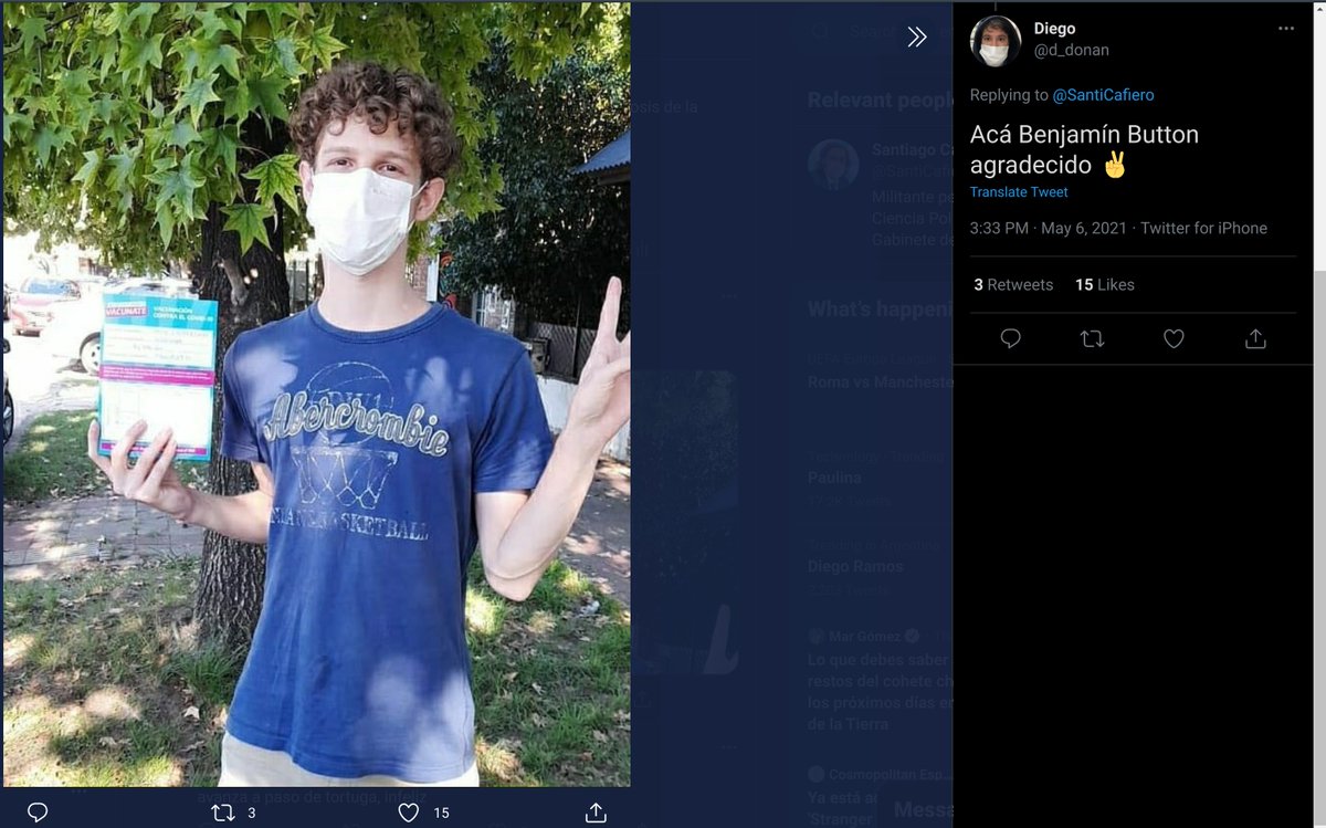 boctulus's tweet image. Por el "bien común" espero que estés en un grupo de riesgo y no seas otro acomodado !  #VacunaCOVID19  #Argentina