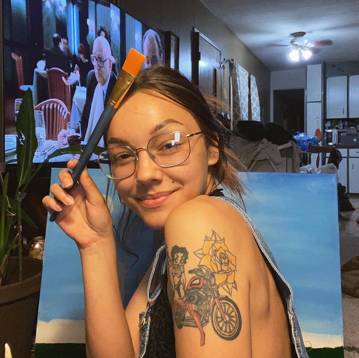 jennikagrigsby's tweet photo. “If you hear a voice inside you say “you cannot paint” then by all means paint and that voice will be silenced..” 
~Van Gogh https://t.co/Qv0wb9pR40