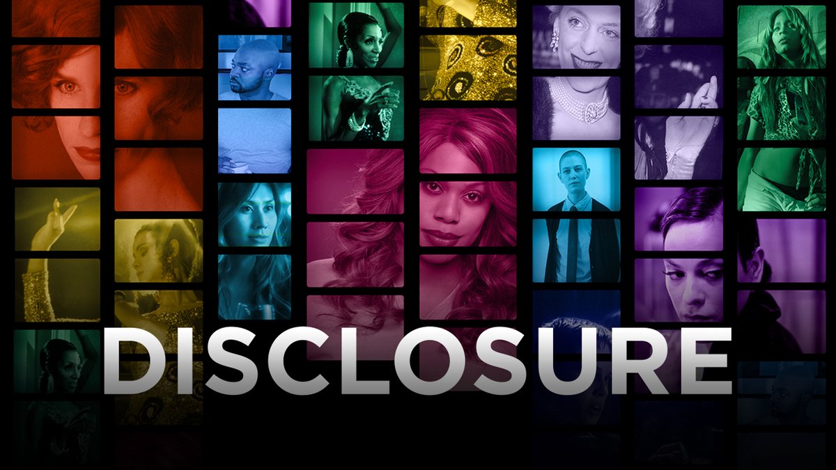 Hi! I'm  @sydneybaloue, a trans writer, artist and archivist! I'm here to talk about DISCLOSURE, a great documentary from the amazing director  @SamFederFilm! It is a must watch for folks looking to support trans stories and it’s just a super funny and fun to watch!!! (thread)