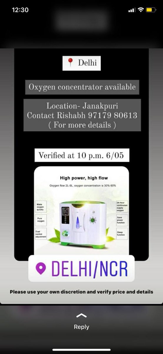 dswaiofficial's tweet photo. For oxygen concentrator in Delhi, you can contact👇 #dsai #dswai #sosdswai #DelhiCovid @DentalDsai https://t.co/sJDqYcPGbp