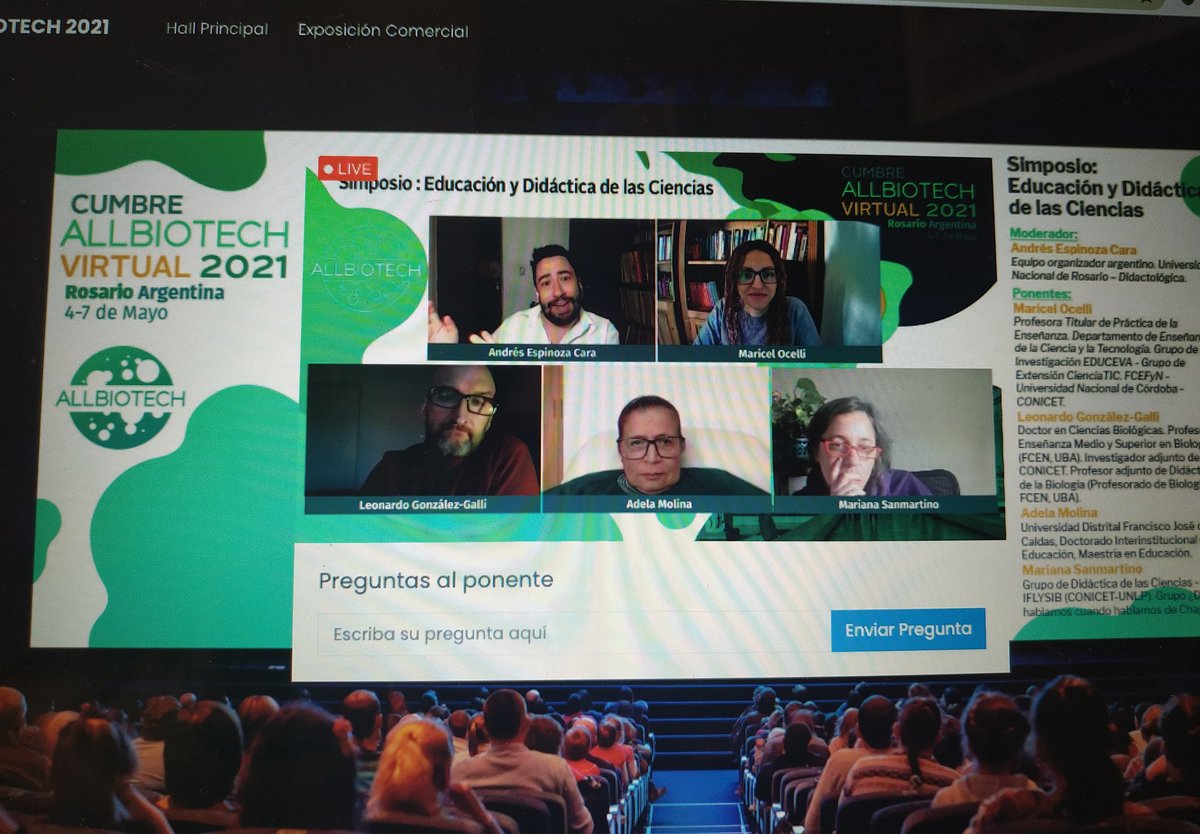 👉 Día 3: Simposio Educación y Didáctica de las Ciencias. 🤩
#CumbreAllbiotech
<a href="/aespinozacara/">xxx SeXey hob</a>  <a href="/marcossortega/">Marcos Sebastian Ortega</a> 
<a href="/allbiotech_/">ALLBIOTECH</a>