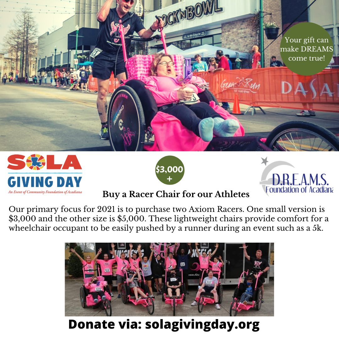 dreamsfound's tweet image. Every dollar counts! With a minimum donation of $10, you can help us get closer to achieving our goal! Your gift makes all the difference to individuals with special needs &amp;amp; their loved ones. Every dollar is used to support our programs &amp;amp; services. @SOLAGivingDay #solagivingday