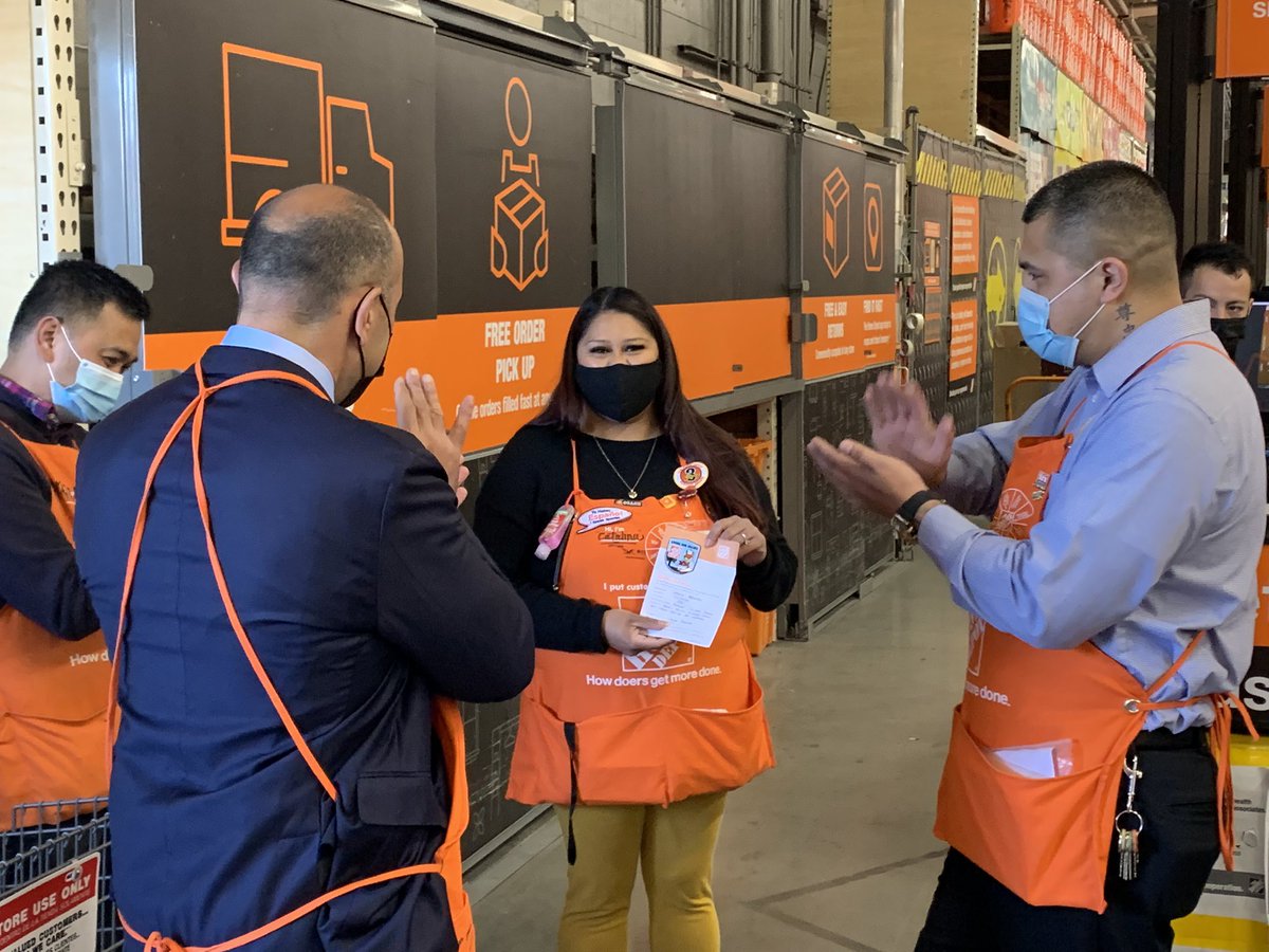 SisterChr1stian's tweet photo. Shouting out a few of MANY awesome associates here at Seaside. Thank you @RepJimmyPanetta for an awesome walk! #HDstorewalks @homedepotgr 
.
.
.
.
@steveknott020 @HD6967_ASDS @WendyGomez_6967 @MRSSAHD @mikenunez531 @ScottLesan1 @Archier69700962 @Da_lumber_Guy https://t.co/85mA09fh7k