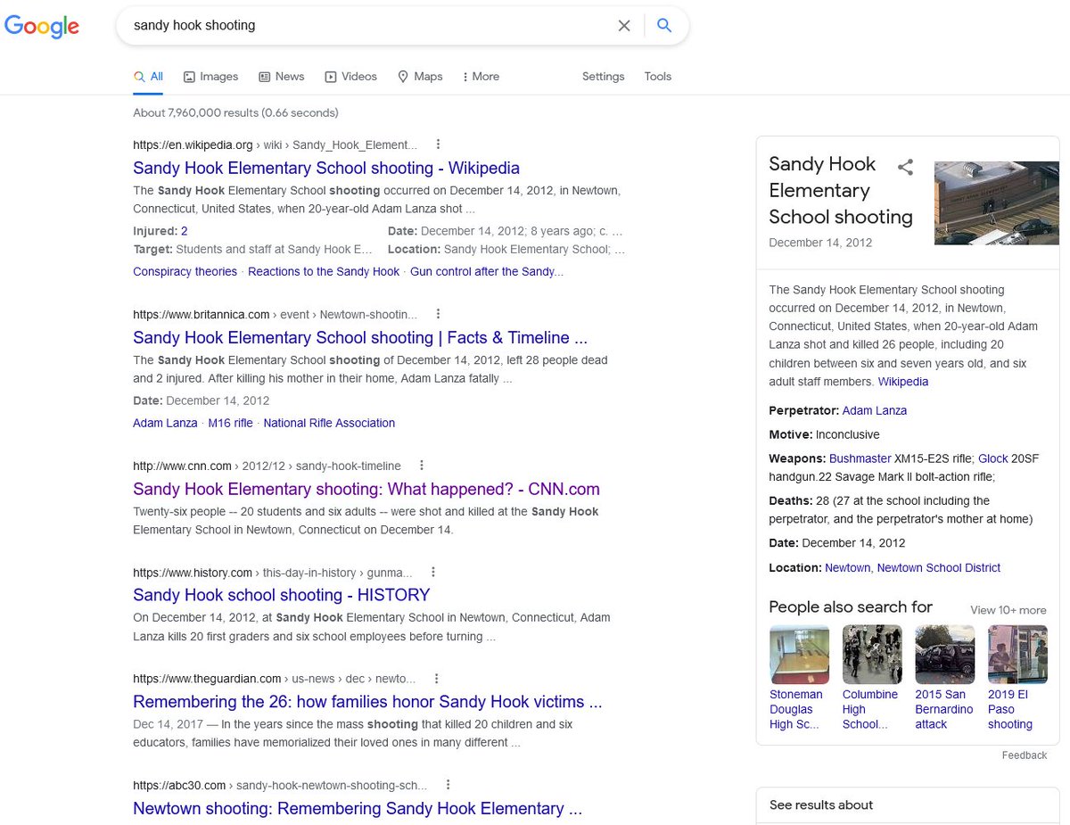 You'll no longer find misinformation or disinformation in searches that previously surfaced a lot of it (e.g.  https://www.google.com/search?q=sandy+hook+shooting)