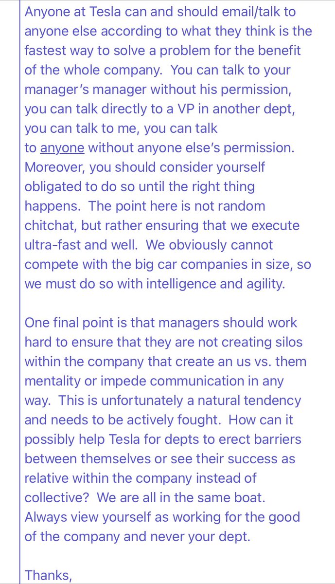 This is the Musk original email, (to which he just confirmed the 3th time publicly),what he will do to the managers who will not follow his rules, But His Lawyers had for years emails and clear evidence of what is happening if you Dare to follow Musk and not your managers rules