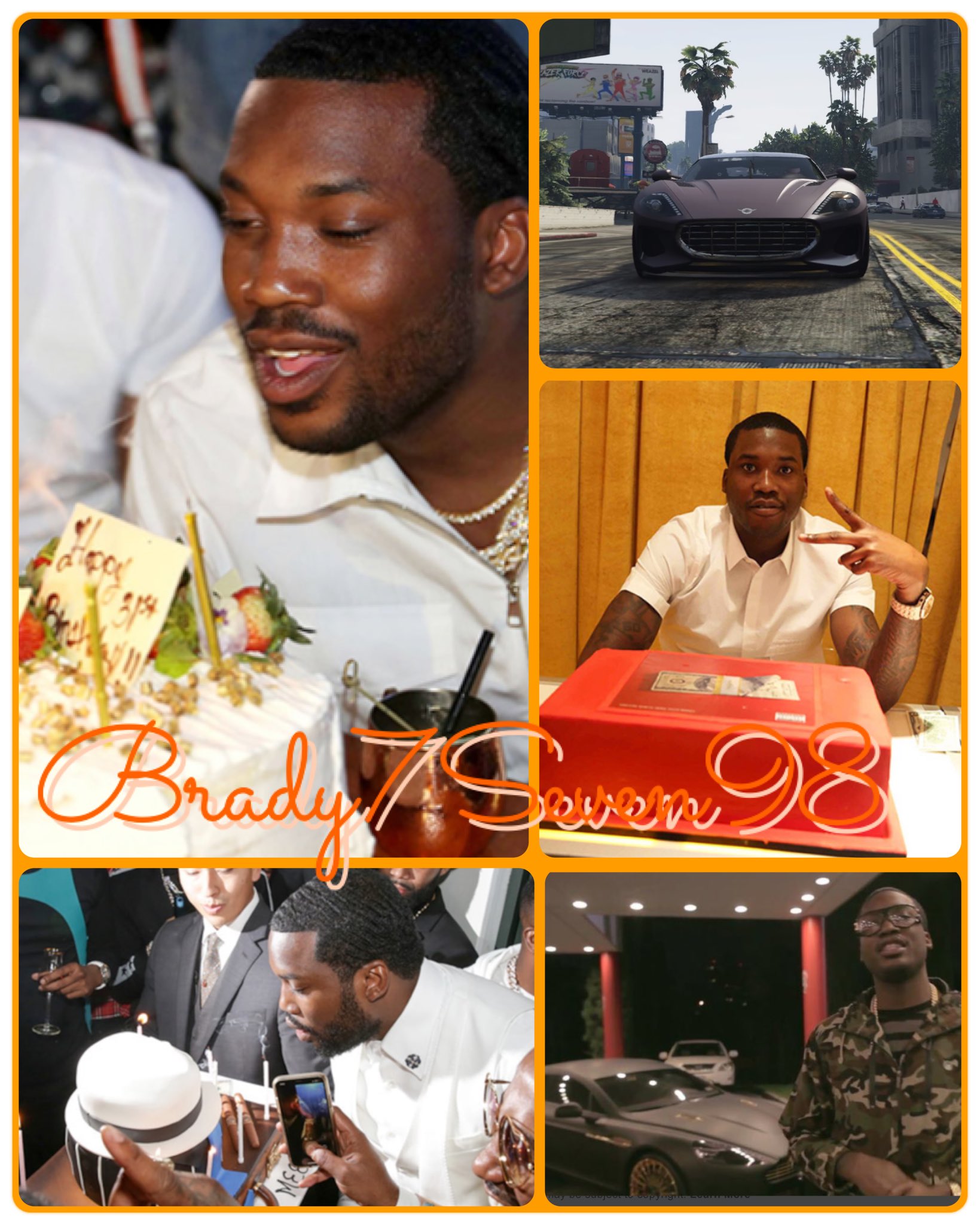 Happy Birthday Meek Mill  Now Available on Brady7seven98 Instagram store  