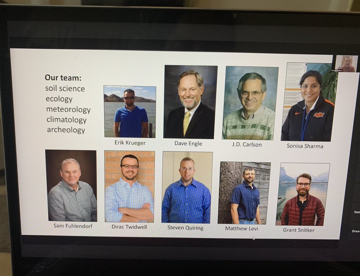 sonisash's tweet photo. Feeling great and appreciated when our work on using soil moisture to model grassland fuel loads and fuel moisture is getting attention among researchers and fire managers. Thanks to Dr. Tyson Ochsner for presenting in Soil moisture and wildfire danger symposium @OSUplantsoilsci https://t.co/QNpJ8fs6Cv