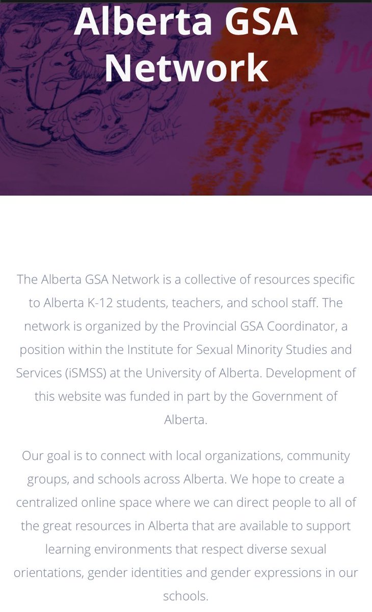 iSMSS has many programs, including: -Camp Fyrefly, a national leadership camp for LGBTQIA+ & Two-Spirit youth-The Alberta GSA Network, a compilation of resources for GSAs, and with year-round events, such as the annual Alberta GSA conference