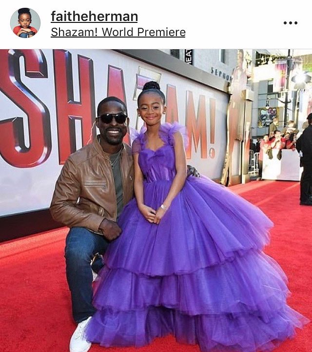 #TBT #ThrowBackThursday Award Winning Actress @FaitheHerman 💜💜💜known from Hit TV Show @NBCThisisUs wear a custom @RcCaylanAtelier dress at the #MoviePremiere #Shazam #RcCaylanAtelier #RcCaylanDesign #FashionDesigner #Hollywood #Celebrity #Designer #BeverlyHills #LA #NewYork