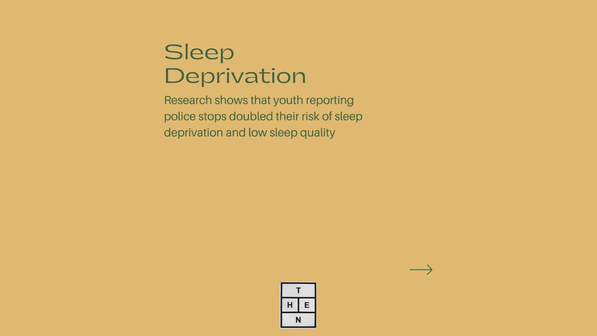 then_center's tweet image. #Policestops of Youth worsen youth anxiety, #SLEEP duration-quality.  A Fragile Families &amp;amp; Child Well-being study of 3,444 youth showed youth who experienced intrusive police stop had DOUBLE incidence #shortsleep &amp;amp; increased risk of emotional-physical problems