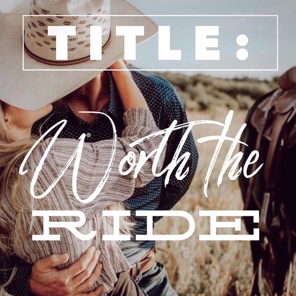 The title to my WIP, book 3 in my Southern Fairy Tales series, is Worth the Ride. I can’t wait to finish writing this love story!