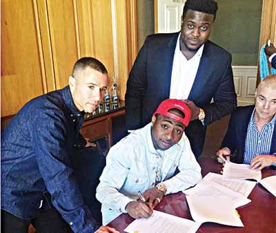 In January 2016, Davido announced on Twitter he signed a record deal with Sony Music; his announcement was met with mixed reactions.Davido founded the record label Davido Music Worldwide (DMW) a few months after signing with Sony.