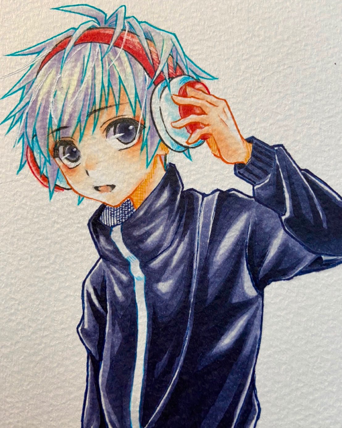 Twitter 上的 Rubia ルビア 私の好きな感じなのが遂に完成した オリジナル オリジナルイラスト 男の子 ヘッドホン コピック コピックイラスト Art T Co 8nbqxpidqe Twitter