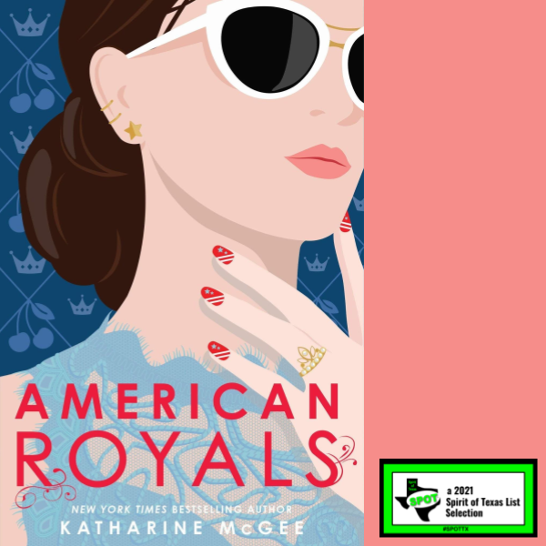 yartxla's tweet image. Enjoy 2021 #SPOTTX pick AMERICAN ROYALS by @katharinemcgee, a speculative fiction in which American princesses, Beatrice and Samantha Washington, and the two girls wooing their brother become embroiled in high drama in the most glorious court in the world. | @penguinrandom