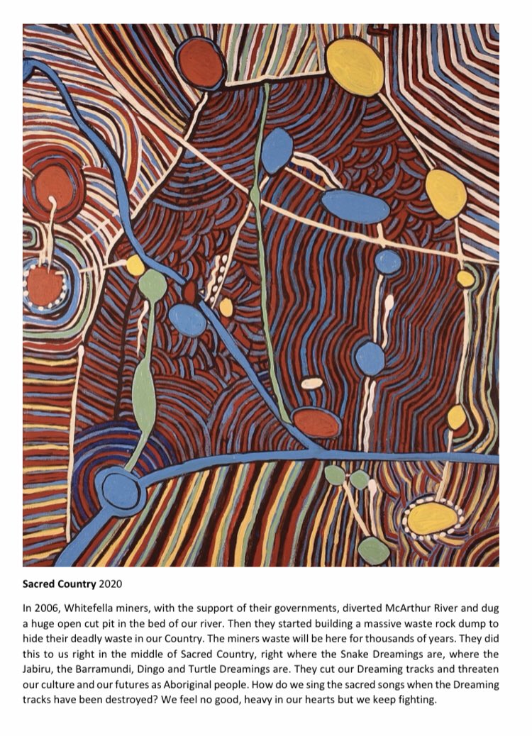 Garawa elder Jack Green’s submission to the Juukan Gorge Parliamentary Inquiry Sacred Country 2020 https://www.aph.gov.au/DocumentStore.ashx?id=16f7c3be-086e-4372-8212-9752a68a504c&subId=706218