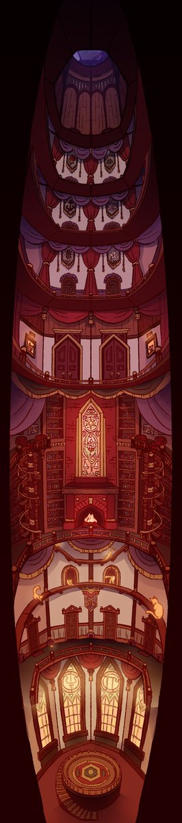 OH and the complete bg!! (slightly compressed cause GOD it's giant, good luck twitter crop or lack thereof) #criticalrolefanart