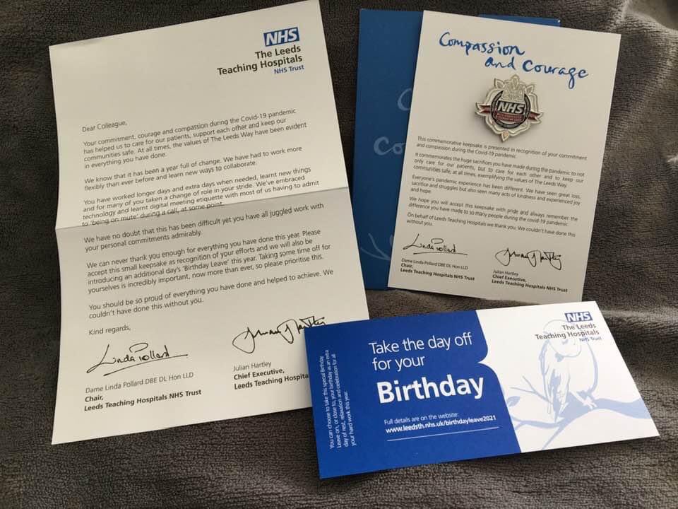 Steph Massey RN (@sfoster2811) on Twitter photo Well done <a href="/LeedsHospitals/">Leeds Teaching Hospitals</a> what a fabulous idea to show staff appreciation #NHS #proudtobeanurse Well done <a href="/LeedsHospitals/">Leeds Teaching Hospitals</a> what a fabulous idea to show staff appreciation #NHS #proudtobeanurse